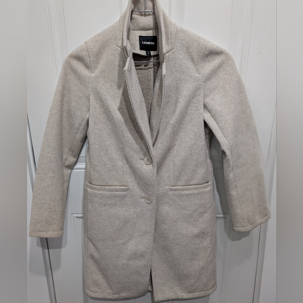 Express Women's Light Beige Blazer